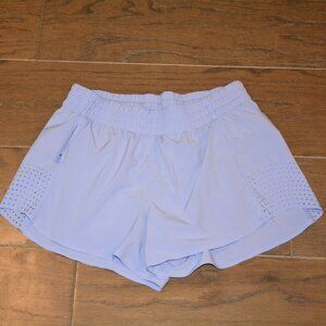 Athleta purple Hustle 3" Short size XS